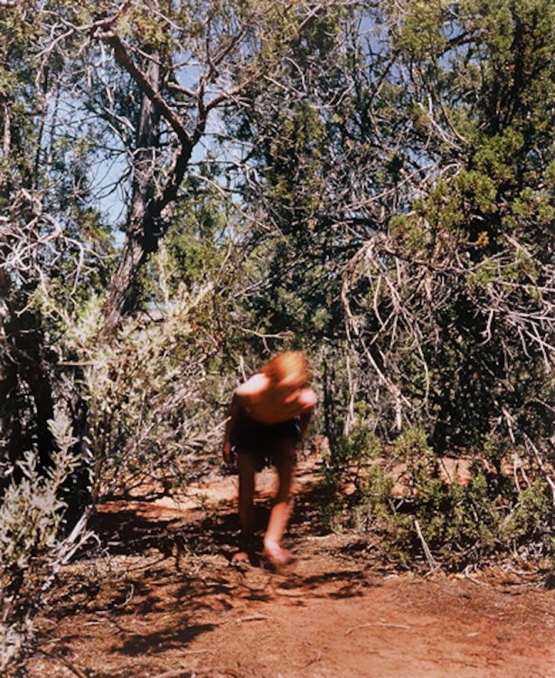 child and trees