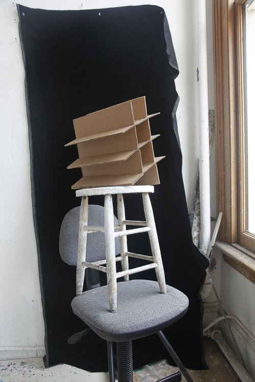 chair, stool and box interior