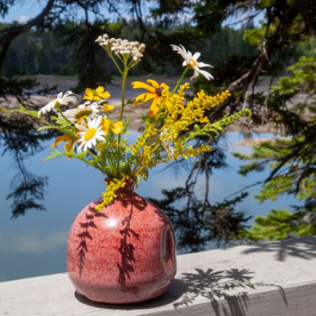 vase of flowers